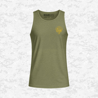 3rd Battalion 7th Marines Unit "The Cutting Edge" DRIFIT Sleeveless, Tank, Sleeveless Hoodie