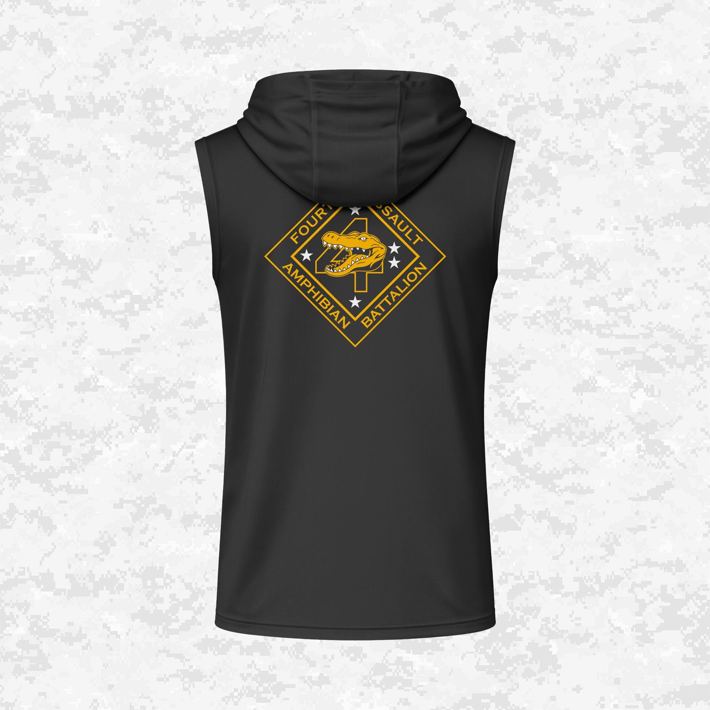 4th Assault Amphibian Battalion "4th Tracks" DRIFIT Sleeveless, Tank, Sleeveless Hoodie