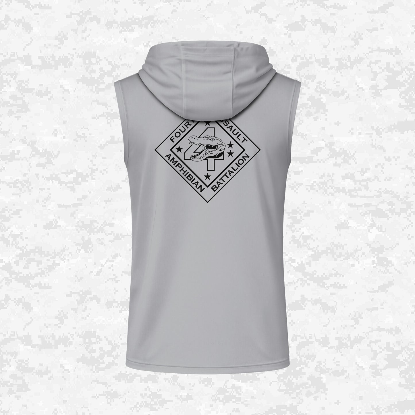 4th Assault Amphibian Battalion "4th Tracks" DRIFIT Sleeveless, Tank, Sleeveless Hoodie