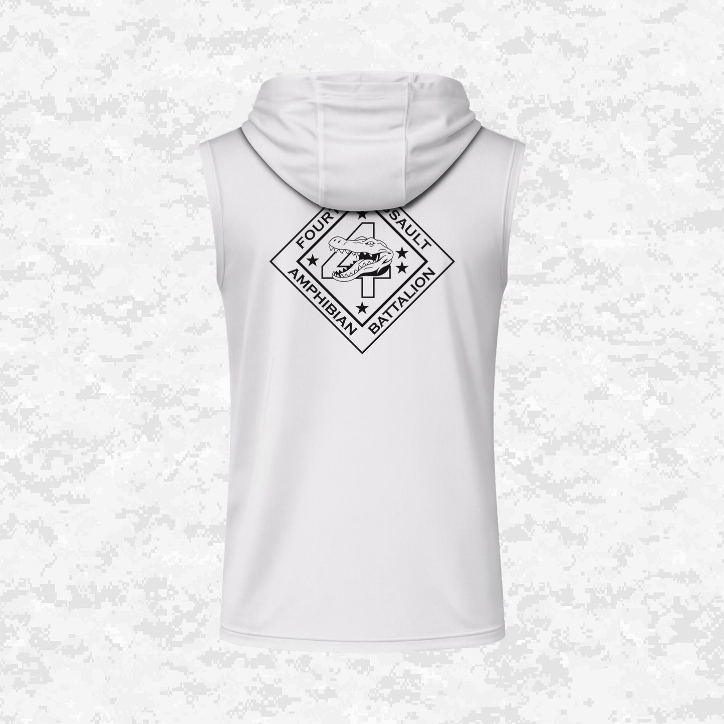 4th Assault Amphibian Battalion "4th Tracks" DRIFIT Sleeveless, Tank, Sleeveless Hoodie