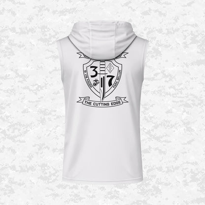 3rd Battalion 7th Marines Unit "The Cutting Edge" DRIFIT Sleeveless, Tank, Sleeveless Hoodie