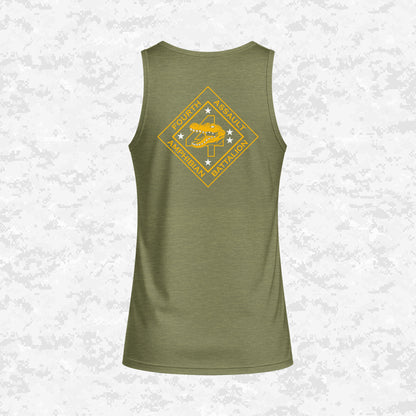 4th Assault Amphibian Battalion "4th Tracks" DRIFIT Sleeveless, Tank, Sleeveless Hoodie