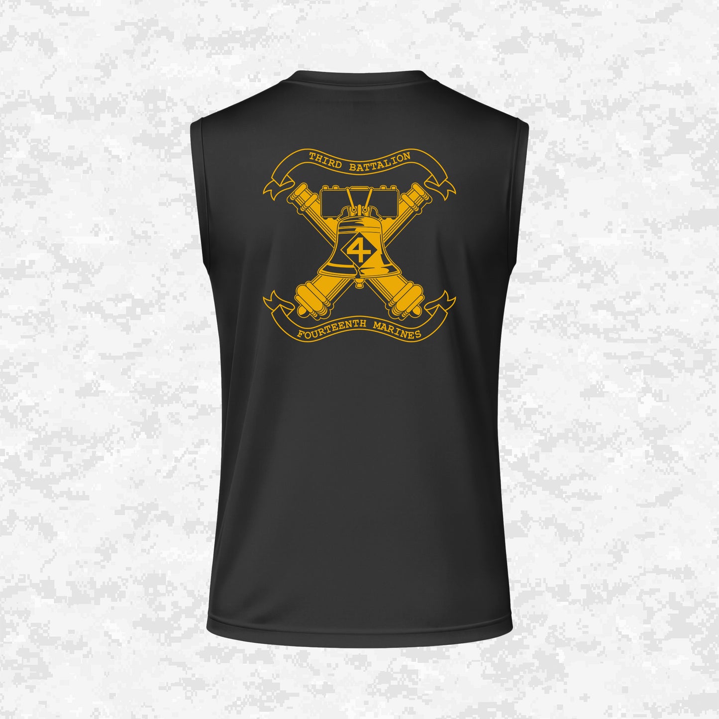 3rd Battalion 14th Marines Unit "Liberty" #2 DRIFIT Sleeveless, Tank, Sleeveless Hoodie