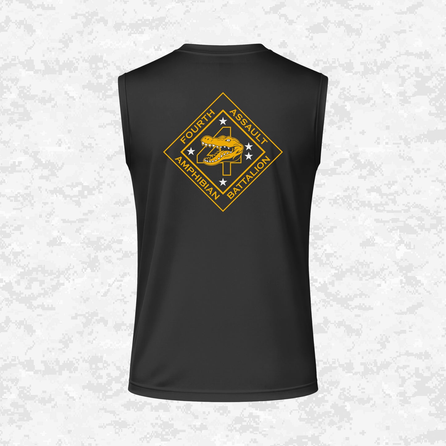 4th Assault Amphibian Battalion "4th Tracks" DRIFIT Sleeveless, Tank, Sleeveless Hoodie