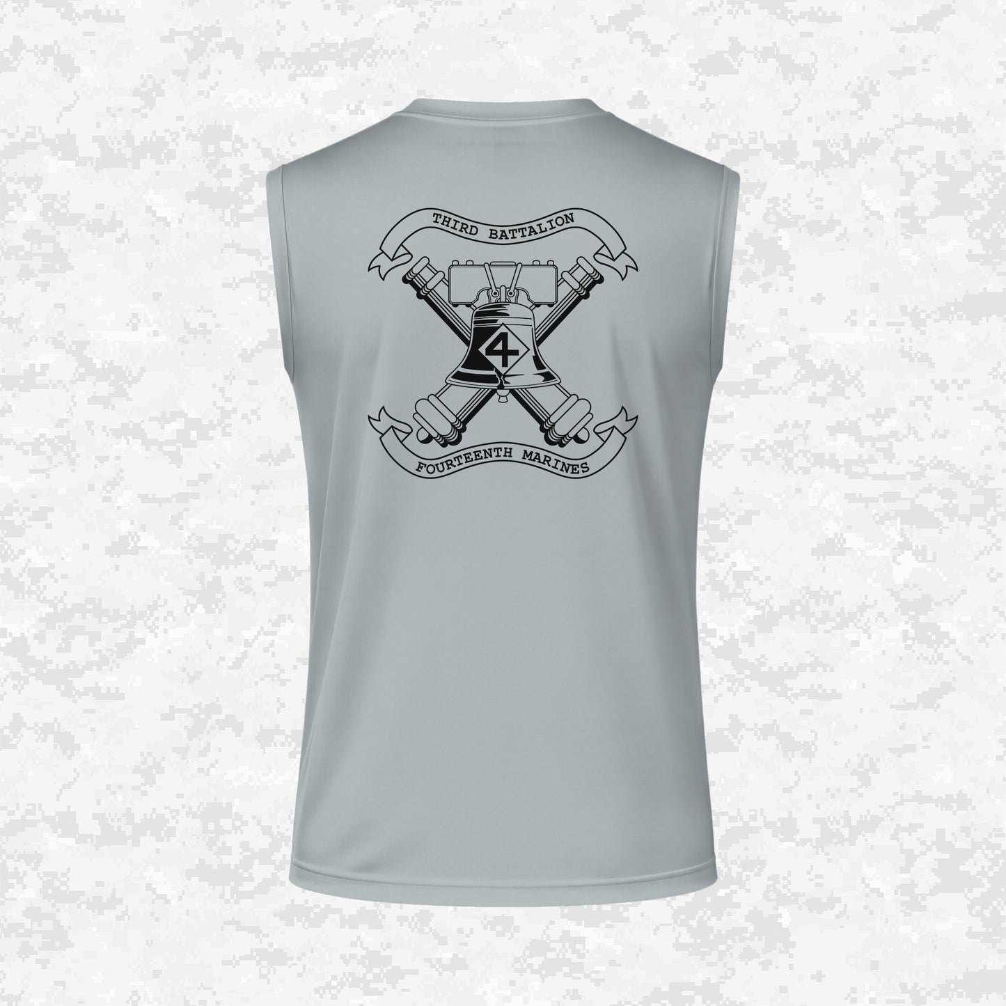 3rd Battalion 14th Marines Unit "Liberty" #2 DRIFIT Sleeveless, Tank, Sleeveless Hoodie