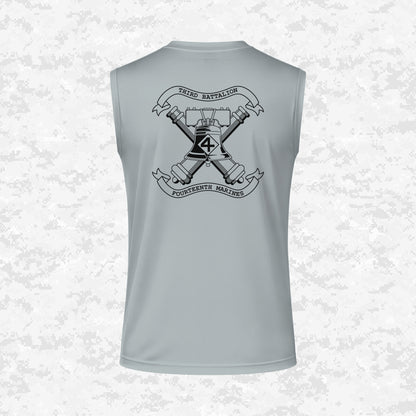 3rd Battalion 14th Marines Unit "Liberty" #2 DRIFIT Sleeveless, Tank, Sleeveless Hoodie