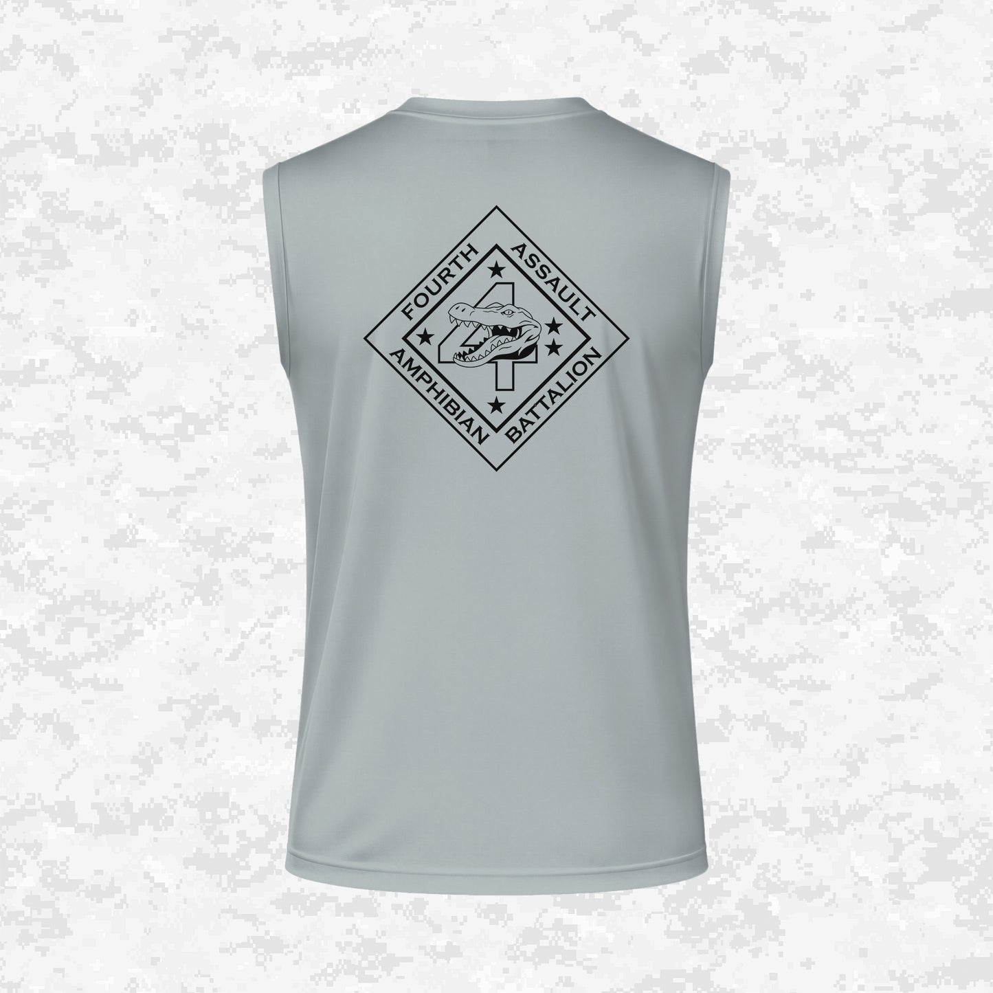 4th Assault Amphibian Battalion "4th Tracks" DRIFIT Sleeveless, Tank, Sleeveless Hoodie
