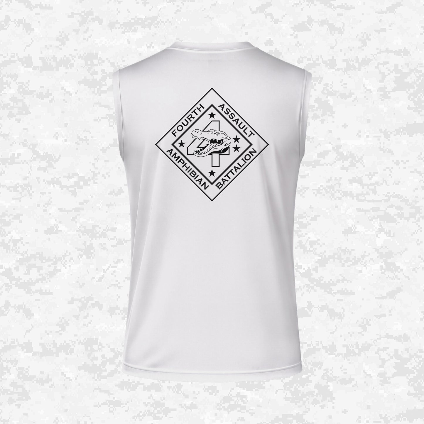 4th Assault Amphibian Battalion "4th Tracks" DRIFIT Sleeveless, Tank, Sleeveless Hoodie