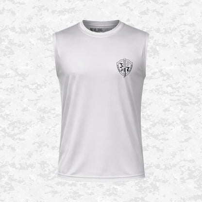 3rd Battalion 7th Marines Unit "The Cutting Edge" DRIFIT Sleeveless, Tank, Sleeveless Hoodie