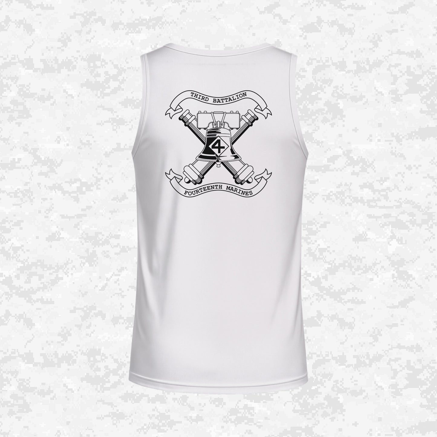 3rd Battalion 14th Marines Unit "Liberty" #2 DRIFIT Sleeveless, Tank, Sleeveless Hoodie