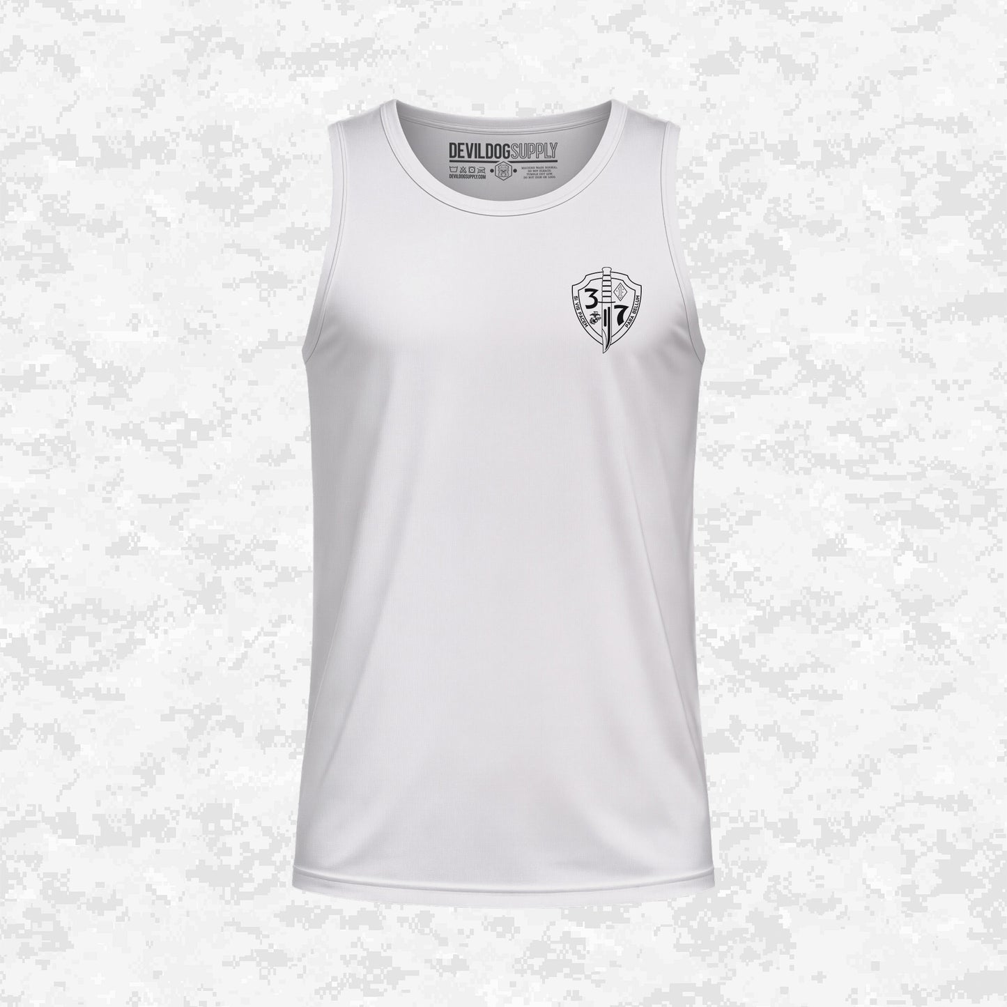 3rd Battalion 7th Marines Unit "The Cutting Edge" DRIFIT Sleeveless, Tank, Sleeveless Hoodie