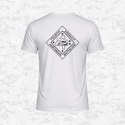 4th Assault Amphibian Battalion "4th Tracks" DRIFIT Shirt