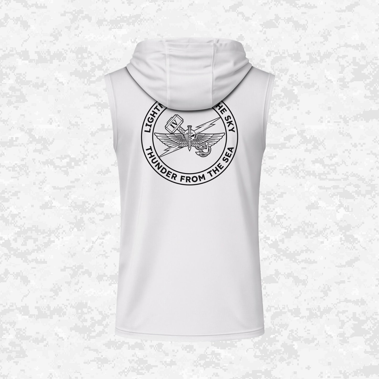 4th ANGLICO | Lightning From The Sky, Thunder From The Sea | DRIFIT Sleeveless, Tank, Sleeveless Hoodie