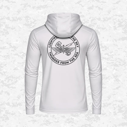 3rd ANGLICO | Lightning From The Sky, Thunder From The Sea | DRIFIT Long sleeve, Hoodie