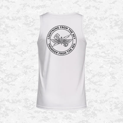 6th ANGLICO | Lightning From The Sky, Thunder From The Sea | DRIFIT Sleeveless, Tank, Sleeveless Hoodie