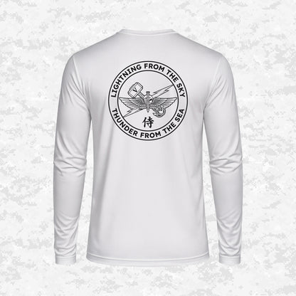 5th ANGLICO | Lightning From The Sky, Thunder From The Sea | DRIFIT Long sleeve, Hoodie