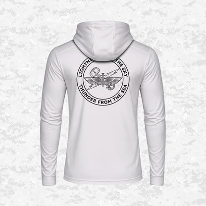 1st ANGLICO | Lightning From The Sky, Thunder From The Sea | DRIFIT Long sleeve, Hoodie