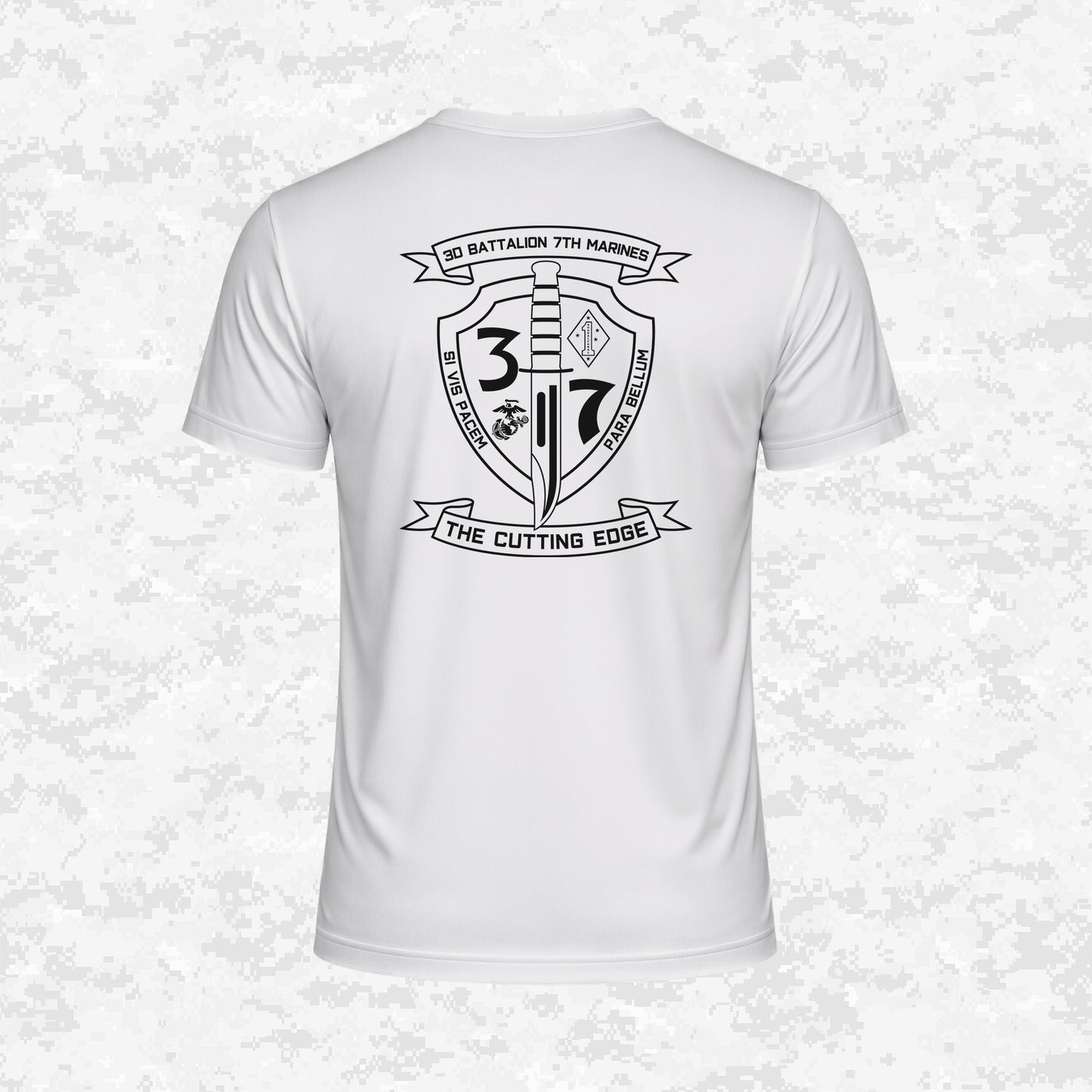 3rd Battalion 7th Marines Unit "The Cutting Edge" DRIFIT Shirt