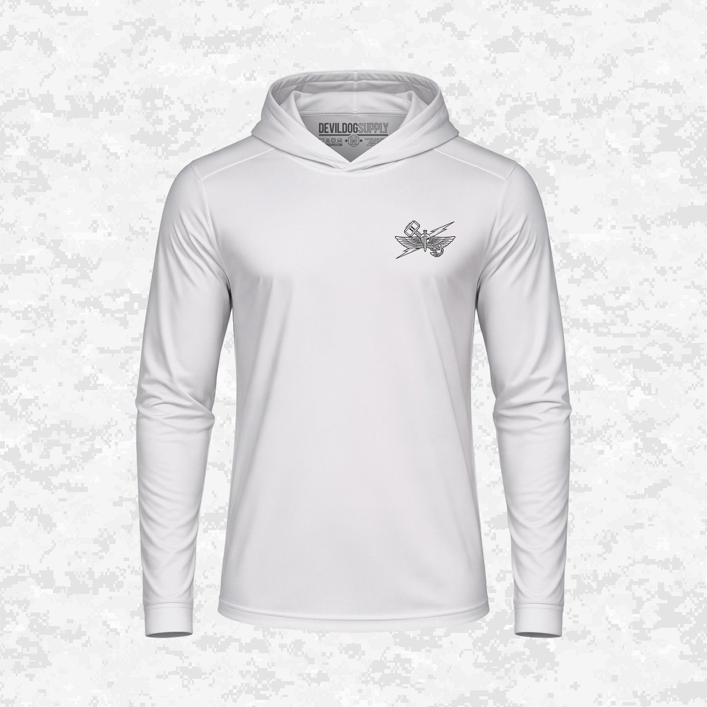 2nd ANGLICO | Lightning From The Sky, Thunder From The Sea | DRIFIT Long sleeve, Hoodie