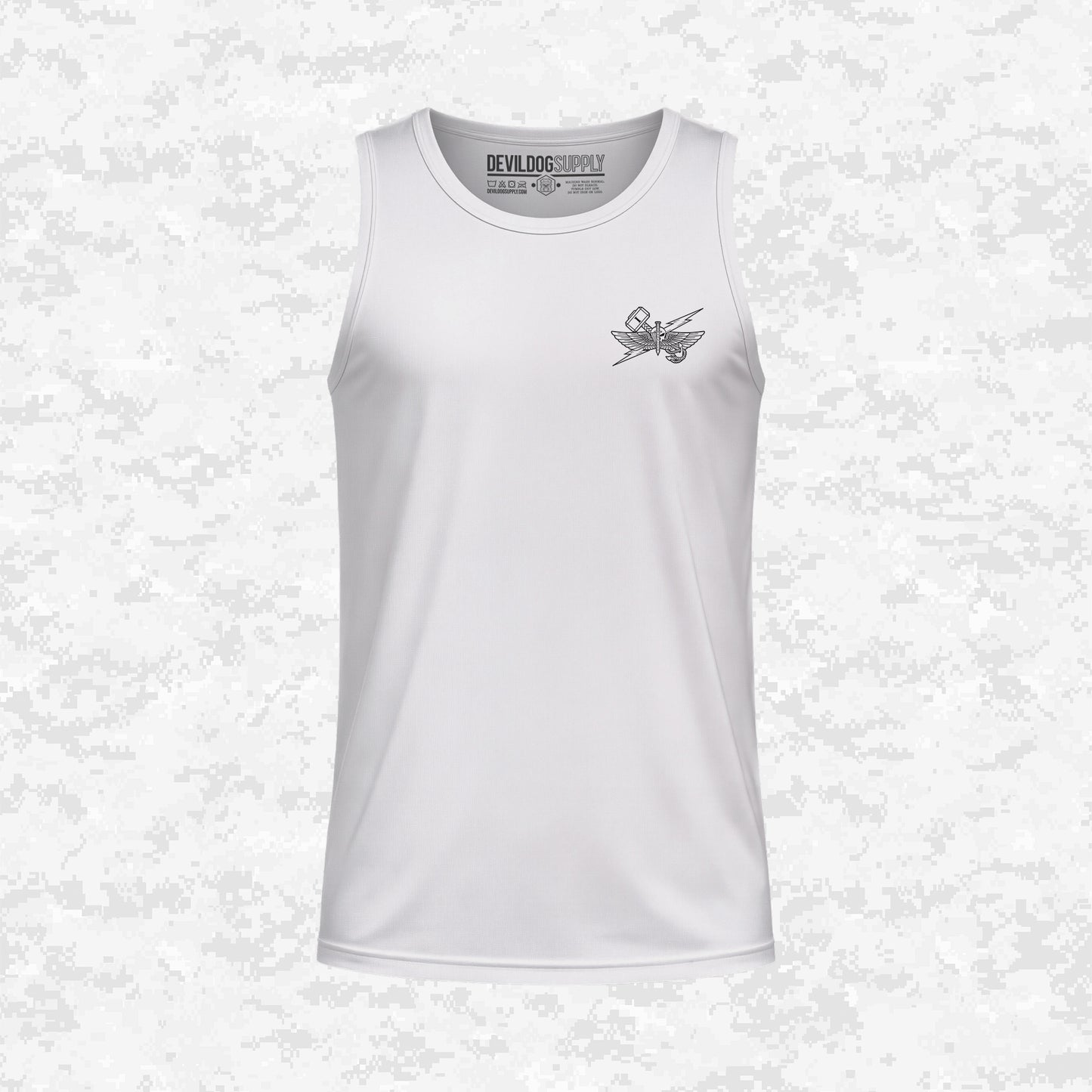 1st ANGLICO | Lightning From The Sky, Thunder From The Sea | DRIFIT Sleeveless, Tank, Sleeveless Hoodie