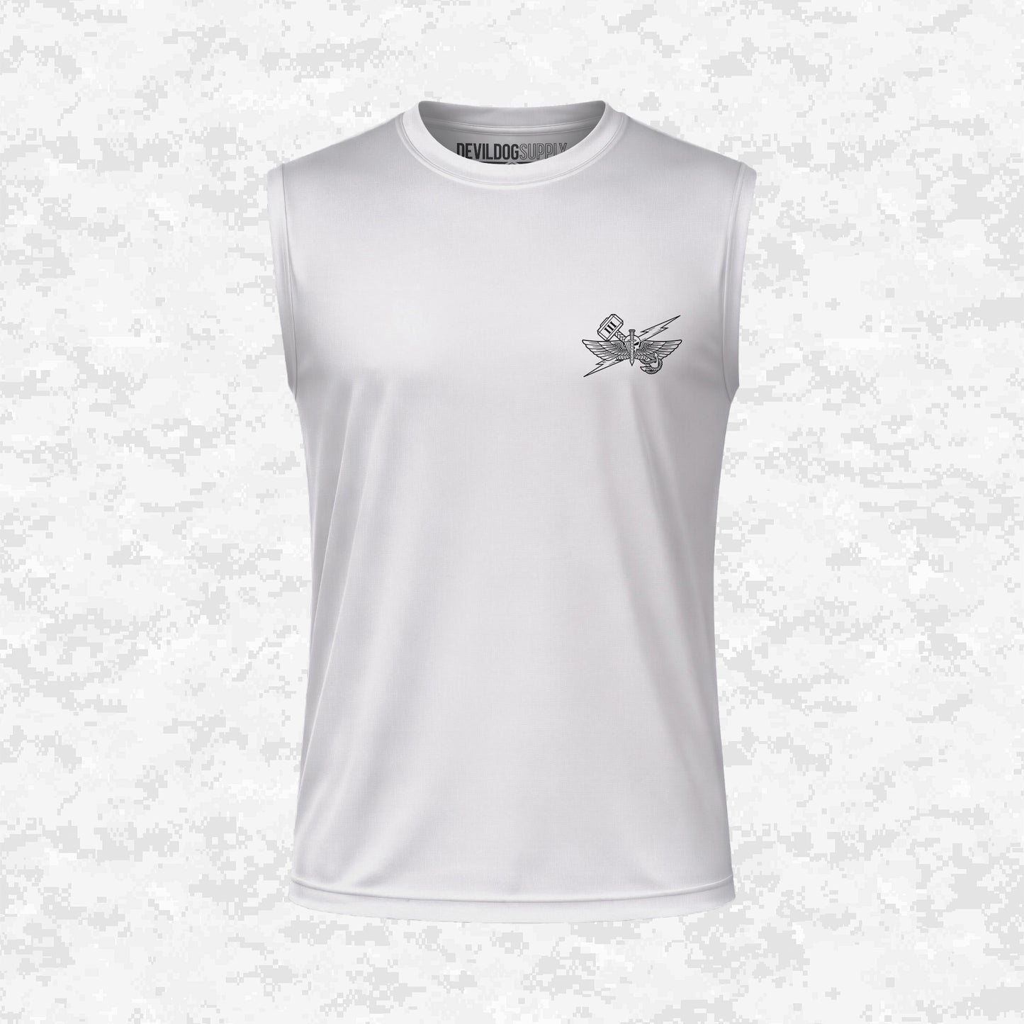 3rd ANGLICO | Lightning From The Sky, Thunder From The Sea | DRIFIT Sleeveless, Tank, Sleeveless Hoodie