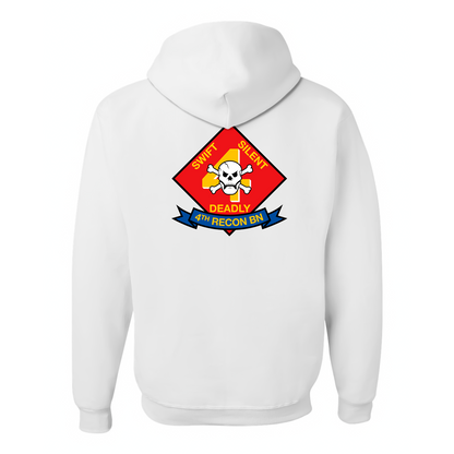 4th Reconnaissance Battalion Unit ¨Swift, Silent, Deadly¨ Hoodie