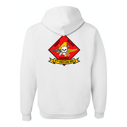 4th Reconnaissance Battalion Unit ¨Swift, Silent, Deadly¨ #2 Hoodie