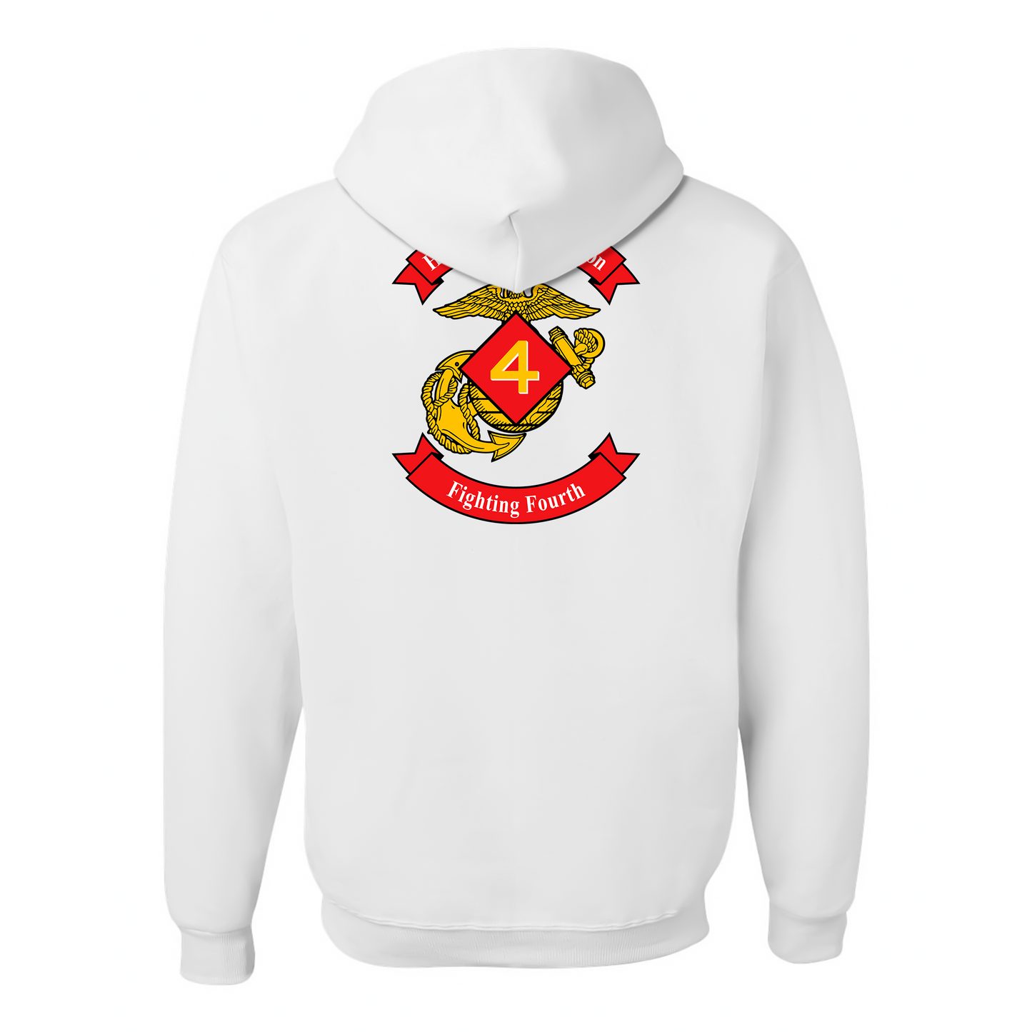 Headquarters Battalion 4th Marine Division Unit ¨Fighting Fourth¨ Hoddie