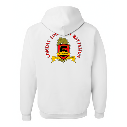 Combat Logistics Battalion 5 Unit ¨We Bring In To The Fight¨ Hoodie