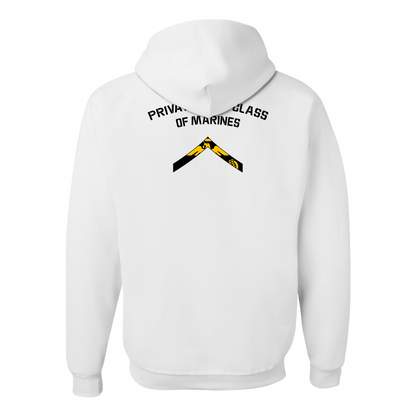 E2 Private First Class of Marines Hoodie #3