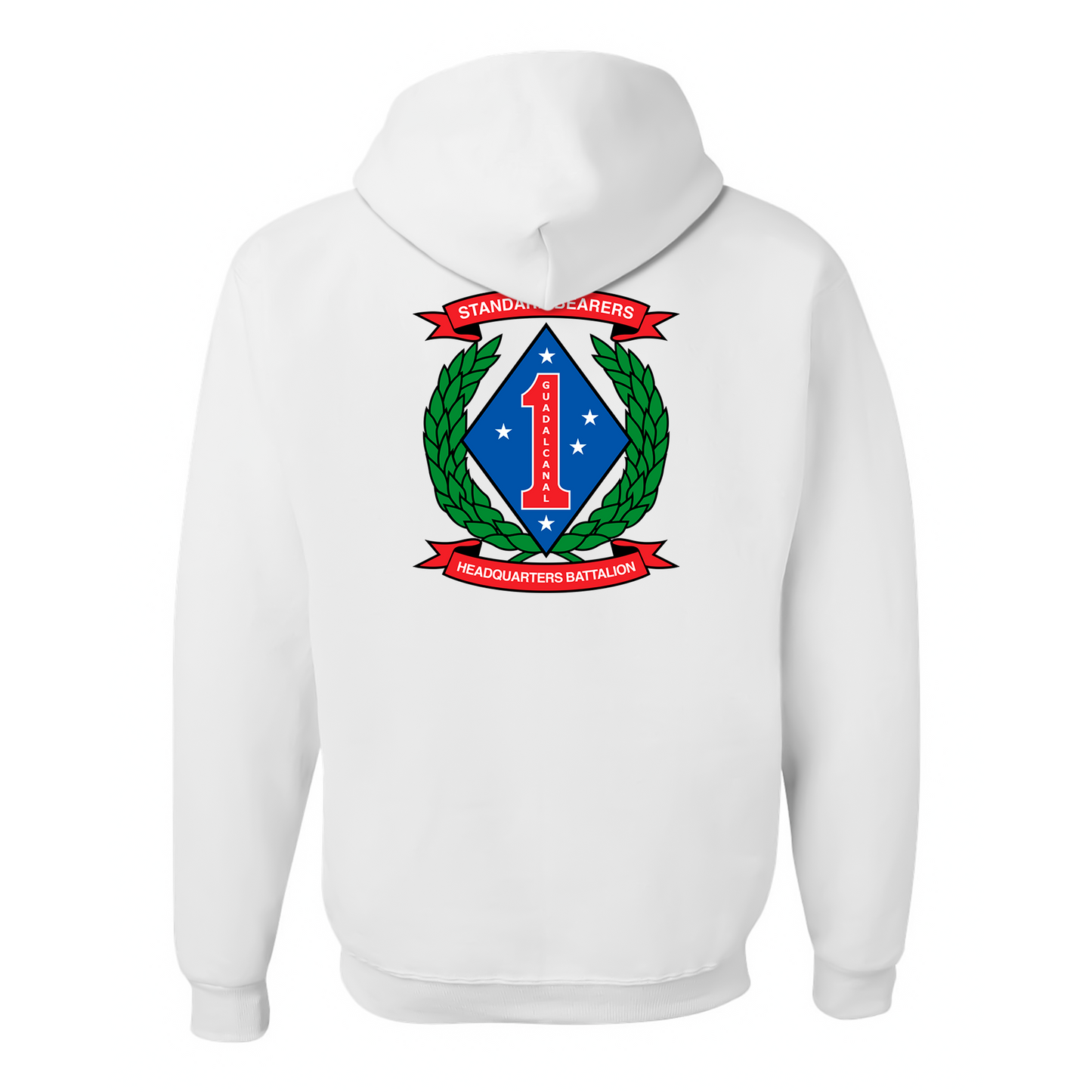 Headquarters Battalion 1st Marine Division ¨Standard Bearers¨ Hoddie